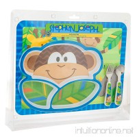 Stephen Joseph Mealtime Sets Monkey - B07B4N37BY